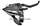 Шифтер/тормозная ручка Shimano EF500 прав. 7 скор., тр.2050мм, цвет-черный