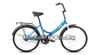Велосипед 24 FORWARD ALTAIR CITY (складной,1ск,рама 16,ал.обода, багажник, усиленная рама) синий