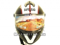 Шлем интеграл Safelead LX-122 черный Q66, размер L
