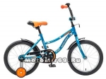 Велосипед 16'' NOVATRACK NEPTUNE (защита А-тип, короткие крылья,нет багажника) 133920 синий