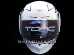 Шлем интеграл прем. ТORC T-19 WHITE ANIME, размер S (прочност/ЛЕГКИЙ) белый с рисунком