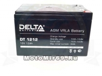 Аккумулятор герметичный 12В 12А/ч, AGM (Delta DT 12-12) (150х100х95) (электро квадрик)