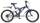 Велосипед 20 NOVATRACK TITANIUM (2х.подвес,МТВ,6ск,рама саль,торм.V-brake) темно-синий