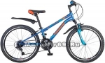 Велосипед 24'' NOVATRACK EXTREME (6ск,МТВ,рама ст.10,TY21/RS35/TZ21, V-brake) 117098 синий