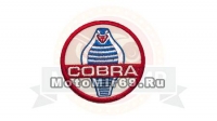 Нашивка Cobra Ford Shelby (змеюга) 10631134 НАКЛЕИВАЕТСЯ УТЮГОМ
