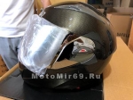 Шлем модуляр (поднимается подбородок) Safelead LX-118 NEW карбон (Y03), белый размер XL