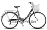 Велосипед 28 STELS Navigator-395 (7ск,рама сталь 20,алюм.обода,торм.V-br,багаж, звонок,корзина)