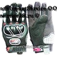 Перчатки PRO-Biker mcs-03 текстиль-сетка (черные)