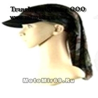 Бандана-кепка (камуфляж темных оттенков 809031) КЕПКА с занавеской сзади- закрывает шею + стильно
