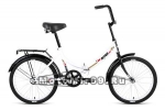 Велосипед 20 FORWARD ALTAIR CITY (складной,1ск, рама 14 сталь, торм.ножной,багаж.) белый
