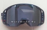 Очки DEX YH-157-05 (незапотевающие эластичные очки, с черно-красной резинкой)
