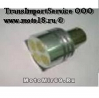 Лампа светодиодная (4 диода) LEDцоколь 1157 - P21/5W - S25 - BAY15d -12V 2-конт с цоколь,напр.белая