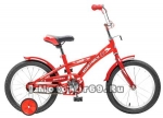 Велосипед 14'' NOVATRACK DELFI (защита А-тип,короткие крылья,нет багажника) красный