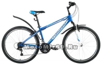 Велосипед 26 FORWARD SPORTING 1.0 (18ск, рама 19сталь,торм.V-Brake) синий,серый