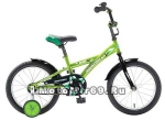 Велосипед 14'' NOVATRACK DELFI (1ск,защита А-тип, короткие крылья) 077410 зеленый