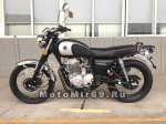Мотоцикл COMBAT CLASSIC 400 (черный-серебряный)