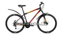 Велосипед 26 FORWARD ALTAIR MTB HT 3.0 Disc (18ск,рама сталь17, торv.мех.диск. Power BX-35) черный