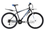 Велосипед 27,5 BLACK ONE ONIX (рама 20) черно сине серебристый