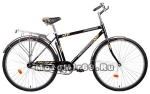 Велосипед 28 FORWARD DORTMUND 1.0 (городской, рама сталь, торм.ножной, багажник, насос),