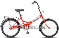 Велосипед 20 ДЕСНА 2200 (1ск, складной,рама сталь 13,5,торм.задний ножной)